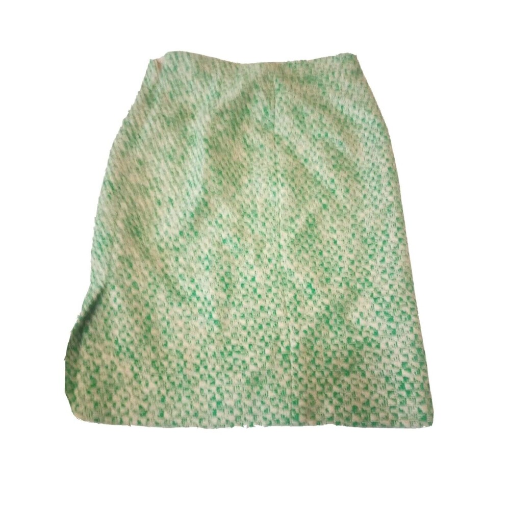 Vtg 90s J Crew Skirt Women's Size 0 Clover Tweed Pencil Academia Woven $128